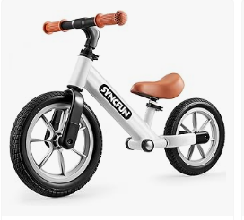 Balance Bike for Kids and Baby Bicycles - Baby Bicycles or SYNCFUN 12'' Toddler Balance Bike for 2, 3, 4, 5 Year Old Kids, Lightweight Bike with Adjustable Seat