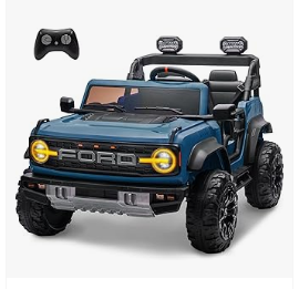 Kids Electric Vehicles - ENYOPRO 2 Seater Ride On Car for Kids, 24v Licensed Ford Bronco Raptor Electric Power Ride On Truck Toy with Remote