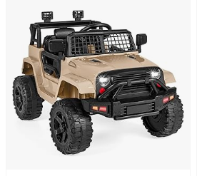 Kids Electric Vehicles - Best Choice Products 12V Kids Ride On Truck Car w/Parent Remote Control, Spring Suspension, LED Lights