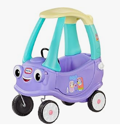 Little Tikes Car - Little Tikes Bluey Grannies Car Coupe with 2 Accessories, Bluey Foot-to-Floor Ride-On, for Boys and Girls Ages 1.5-5 Years