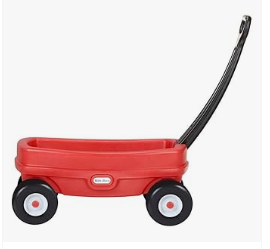 Little Tikes Car - Little Tikes Lil' Wagon – Red And Black, Indoor and Outdoor Play,