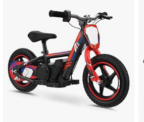 Kids Cruiser Bike - Lightweight Electric Dirt Bike for Kids, 170/340W Electric Motorcycle Up to 10/12MPH, 24V Detachable Battery