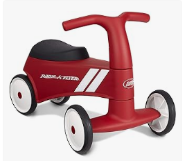 Radio Flyer Tricycle - Radio Flyer Scoot About Sport, Toddler Ride On Toy, Ages 1-3,