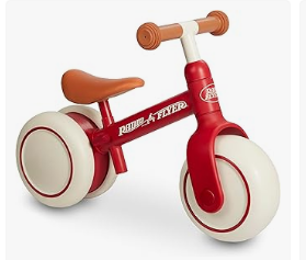 Radio Flyer Tricycle - Radio Flyer Steady Start Balance Bike, Toddler Bike for 1-3 Years