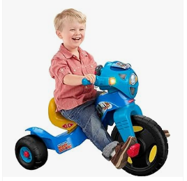 Fisher-Price Tricycle - Fisher-Price PAW Patrol Toddler Tricycle Lights & Sounds Trike Toy Bike with Handlebar Grips