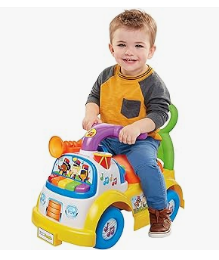 Fisher-Price Tricycle - Fisher-Price Little People Music Parade Ride-On, Plays 5 Marching Tunes & Other Sounds