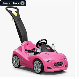 Step2 Water Table - Step2 Push Car, - Step2 Whisper Ride Cruiser Kids Push Car, Ride On Toy, Stroller Substitute, Includes Seat Belt & Horn