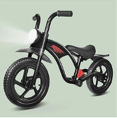 KRIDDO Balance Bike - KRIDDO Kids Balance Bike for 2-5 Years, with Front Light, Upgraded Tires for All Terrain, Upgraded Bearing for Smooth and Stable