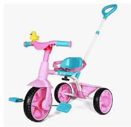 KRIDDO Balance Bike - KRIDDO 2 in 1 Kids Tricycles Age 18 Month to 3 Years, EVA Wheels Upgraded