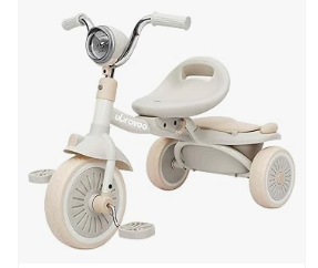 UBRAVOO Baby Walker - UBRAVOO Balance Bike and Baby Tricycles - UBRAVOO Baby Tricycle, Foldable Toddler Trike with Pedals, Cool Lights