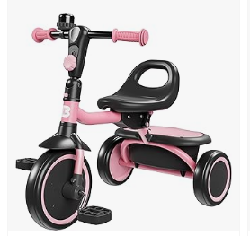 Best Kids Tricycles of Top Brands - Baby Bicycles or Kids Tricycles or besrey Toddler Tricycle with Bell, Kids Tricycle Age 18 Months to 5 Years