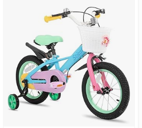 Best Kids Tricycles of Top Brands - Baby Bicycles or Kids Tricycles or JOYSTAR 12 14 16 Inch Kids Bike for 2-7 Years Girls