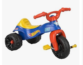 Best Kids Tricycles of Top Brands - Baby Bicycles or Kids Tricycles or Fisher-Price Toddler Tricycle Hot Wheels Tough Trike, Toy Bike with Handlebar Grips