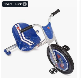 Best Kids Tricycles of Top Brands - Baby Bicycles or Kids Tricycles or Razor Rip Rider 360 Caster Trike for Kids Ages 5+ - Lightweight, Rubber Handlebars, Steel Frame