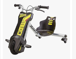 Best Kids Tricycles of Top Brands - Baby Bicycles or Kids Tricycles or Razor Power Rider 360 9 MPH Drifting Trike Ride-On Electric Powered Tricycle