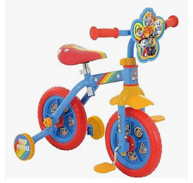 Best Kids Tricycles of Top Brands - Baby Bicycles or Kids Tricycles or Paw Patrol2-in-1 Training Bike - 10 Inch, Officially Licensed, Vibrant Decals, Sturdy Frame, Adjustable Seat and Handlebars