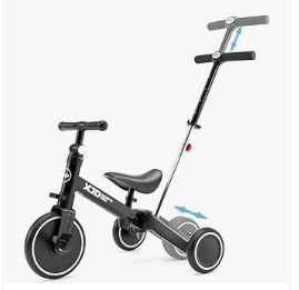 Best Kids Tricycles of Top Brands - Baby Bicycles or Kids Tricycles or XJD Toddler Bike, 7 in 1 Tricycle with Push Handle, Balance Bike for 1-3 Years Old, Adjustable Seat Height