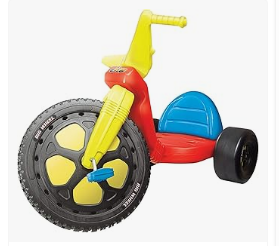 Best Kids Tricycles of Top Brands - Baby Bicycles or Kids Tricycles or The Original Big Wheel, Blue-Yellow-Red, Giant 16' Wheel Ride On Tricycle