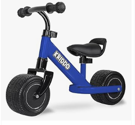 Balance Bike for Kids and Baby Bicycles - Baby Bicycles or KRIDDO Baby Balance Bike Mini Cruiser Design with Wide PU Wheels for 1-3 Year Old
