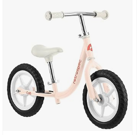 Balance Bike for Kids and Baby Bicycles - Baby Bicycles or Retrospec Cub Toddler 12", Balance Bike, 18 Months - 3 Years Old, No Pedal