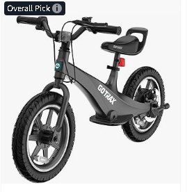 Balance Bike for Kids and Baby Bicycles - Baby Bicycles or Gotrax Electric Balance Bike for Kid, 14" Pneumatic Tire