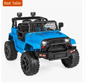 Kids Electric Vehicles - Best Choice Products 12V Kids Ride On Truck Car w/Parent Remote Control, Spring Suspension, LED Lights,