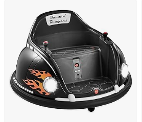 Kids Electric Vehicles - Best Choice Products 6V Electric Kids Ride On Bumpin Bumper Car, 1.5 - 6 Years Old, Parent Remote Control, 360 Degree Spin, Light