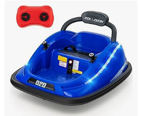 Kids Electric Vehicles - Olakids Kids Bumper Car for Toddlers, 12V Kids Electric Ride on Toy with Remote Control