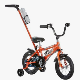 Baby Bicycles - Schwinn Grit and Petunia Push Steer and Ride Kids Bike, For Boys & Girls Ages 2-4 Year Old, Rider Height 28-38 Inch,