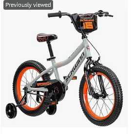 Baby Bicycles - Schwinn Fire hawk & Scorch BMX Style Kids Bike, for Boys and Girls, Ages 3-13 Year Old, 16 or 20-Inch Wheels