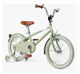 Baby Bicycles - BABY JOY Colorful Macarons Kids Bike, 12 14 16 18 Inch Sporty Children's Bicycle with Training Wheels
