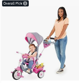 Little Tikes Car - Little Tikes Perfect Fit 4-in-1 Trike, Pink, 9 months - 5 years
