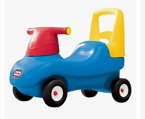 Little Tikes Car - Little Tikes Push and Ride Racer – (Amazon Exclusive), 22"L x 10"W x 17"H with screws