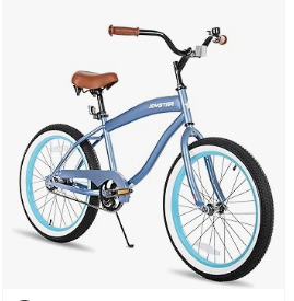 Kids Cruiser Bike - JOYSTAR20 24 26 Inch Beach Cruiser Bike for Men and Women, Teenagers