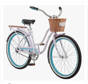Kids Cruiser Bike - Schwinn baywood Cruiser Bike Featuring Steel Step Through Frame