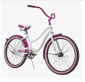 Kids Cruiser Bike - Huffy Cruiser Bike, Fairmont or Woodhaven Model, 20/24/26 Inch Sizes, Perfect for Casual Rides, Ergonomic Upright Design