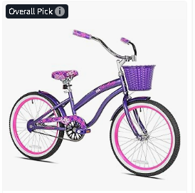 Kids Cruiser Bike - Tiki Bay Kid's Cruiser Bike, 20"