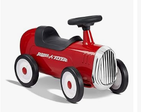 Radio Flyer Tricycle - Radio Flyer Little Red Roadster, Toddler Ride on Toy, Ages 1-3, 24“ Length