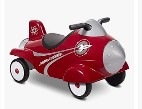 Radio Flyer Tricycle - Radio Flyer Retro Rocket Ride On, Red Ride On Toy for Age 12 Months to 36 Months