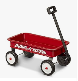 Radio Flyer Tricycle - Radio Flyer16.5 Inch Long My 1st Wagon Toy, for Ages 1.5+, Red