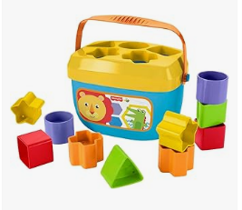 Fisher-Price Tricycle - Fisher-Price Stacking Toy Baby's First Blocks Set of 10 Shapes for Sorting Play for Infants Ages 6+ Months