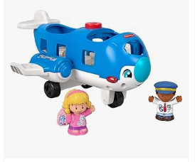 Fisher-Price Tricycle - Fisher-Price Little People Musical Toddler Toy Travel Together Airplane with Lights Sounds & 2 Figures for Ages 1+ Years