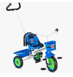 Schwinn Tricycle for Kids - Schwinn Easy Steer Bike for Toddler, Kids Tricycle with Removable Push handle, Steel Trike Frame, Boys and Girls Ages 2-4 Year Old