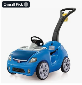 Step2 Water Table - Step2 Push Car - Step2 Whisper Ride II Buggy Kids Push Car, Ride On Toy, Stroller Substitute, Includes Seat Belt & Horn, Made of Durable Plastic