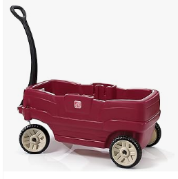 Step2 Water Table - Step2 Wagons - Step2 Neighborhood Wagon, Kids Ride On Toy, Stroller Substitute, Includes Seat Belts