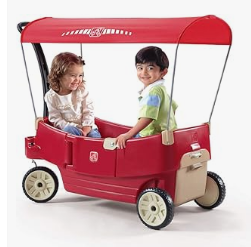 Step2 Water Table - Step2 Wagons - Step2 All Around Canopy Wagon, Kids Ride On Toy, Stroller Substitute