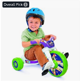 Disney Minnie Mouse - Disney - Baby Bike & Trike, Scooter & Wagons - Fly Wheels Disney Toy Story Ride-On 10" Tricycle with Sounds - Toddler Bike Trike, Ages 18-36M
