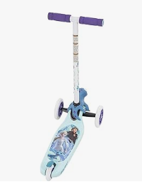 Disney Frozen Bike, Tricycle & Scooter - Huffy Tilt 'n Turn Disney 3-Wheel Preschool Scooter for Kids