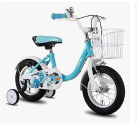 JOYSTAR Kids Bike - JOYSTAR Flower Girls Bike for Toddlers and Kids Ages 2-7 Year Old, 12 14 16 Inch Kids Bike with Training Wheels, Dual Handbrake