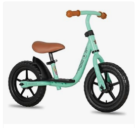 JOYSTAR Kids Bike - JOYSTAR, 10"/12" Toddler Balance Bike for Girls & Boys, Ages 18 Months to 5 Years, Kids Push Bike with Footrest & Adjustable Seat